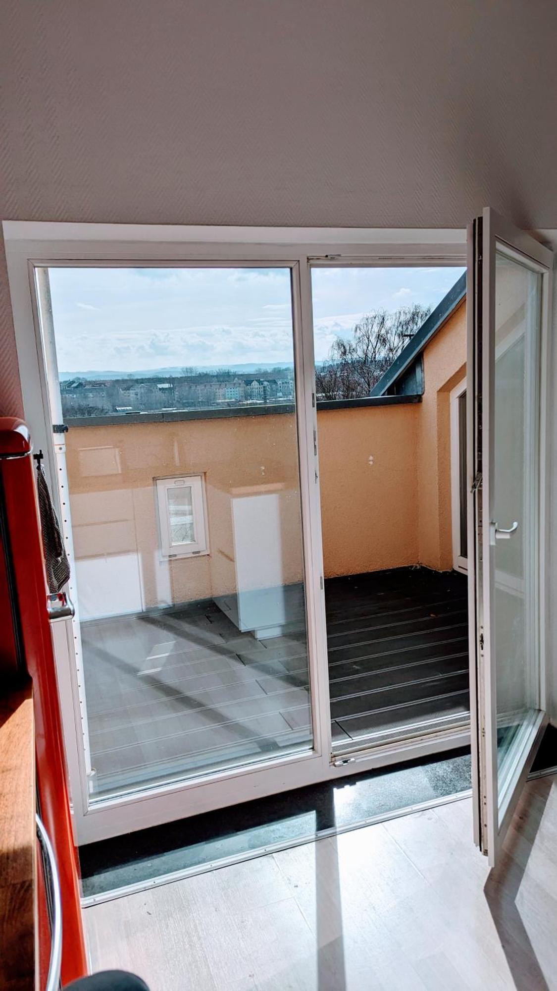 Rooftop Art Apartment, E-Roller,Ausblick,Wlan,Tv Chemnitz Exterior photo