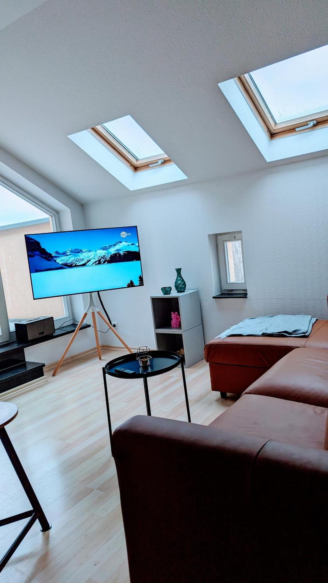 Rooftop Art Apartment, E-Roller,Ausblick,Wlan,Tv Chemnitz Exterior photo