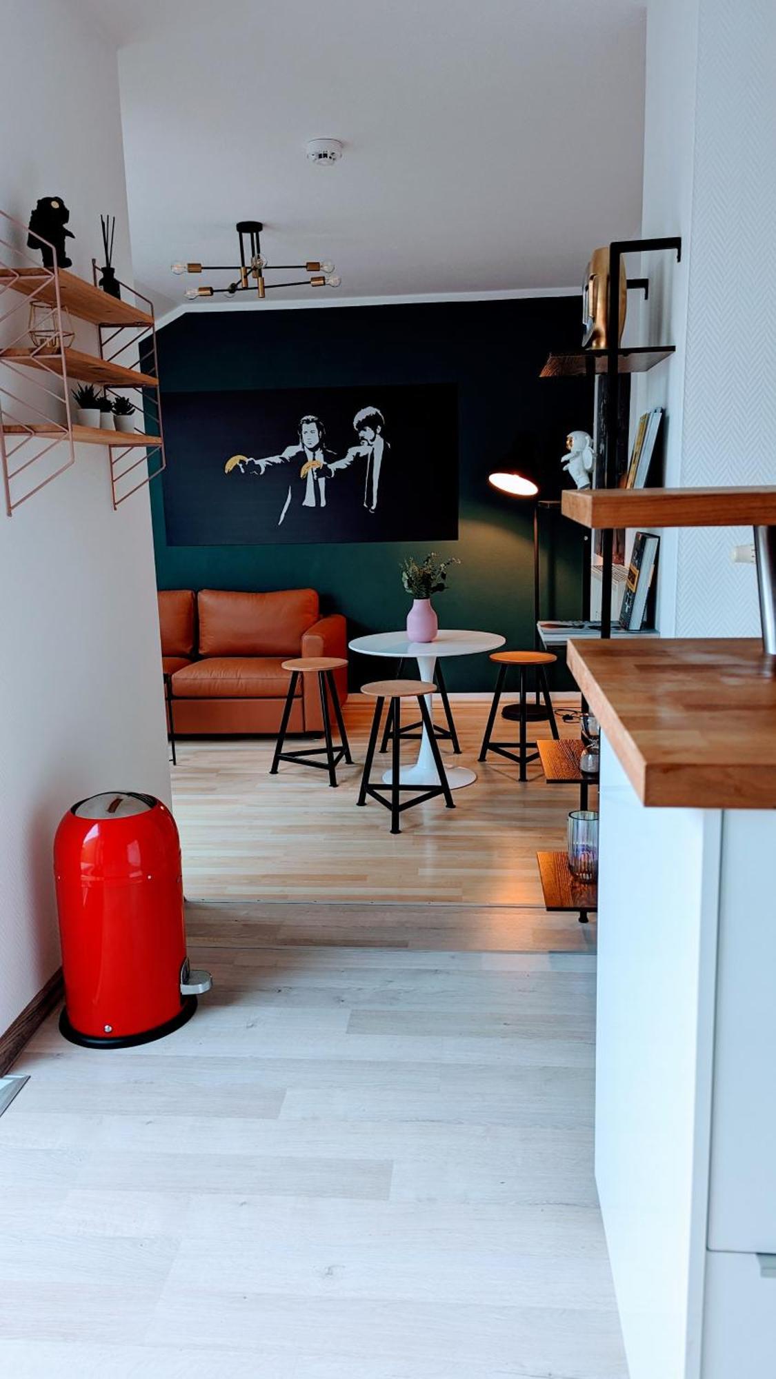 Rooftop Art Apartment, E-Roller,Ausblick,Wlan,Tv Chemnitz Exterior photo